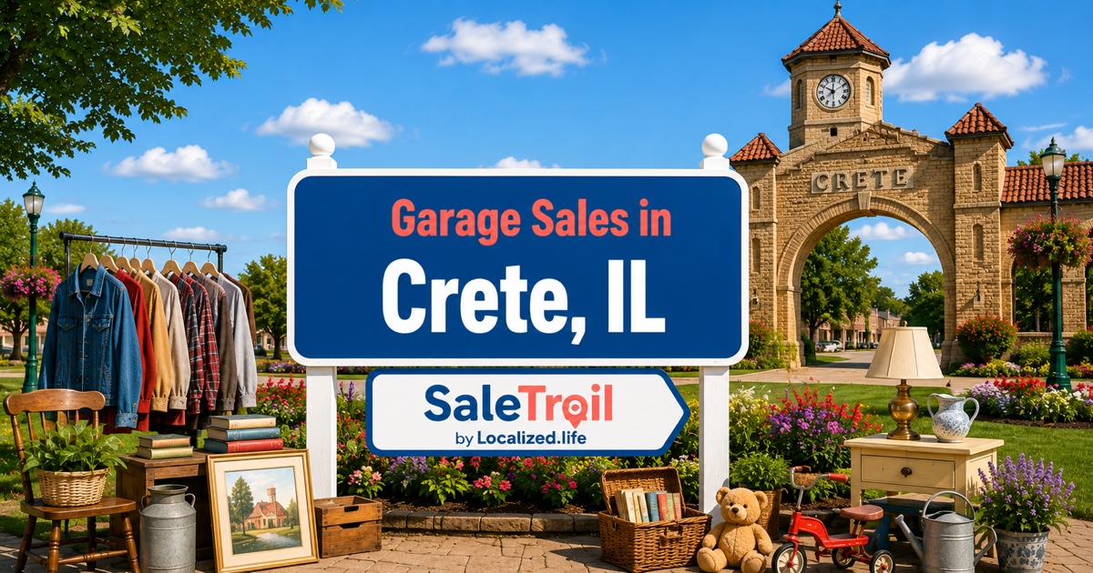 Crete Village-Wide Garage Sales preview