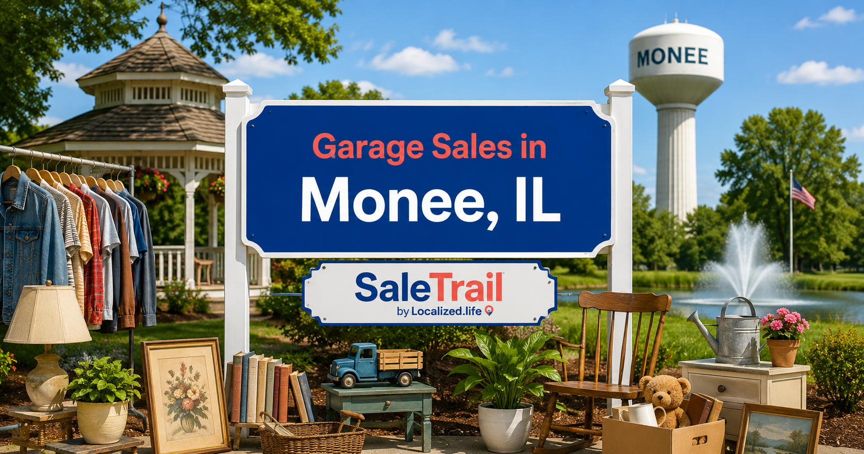 Monee City-Wide Garage Sale - June preview