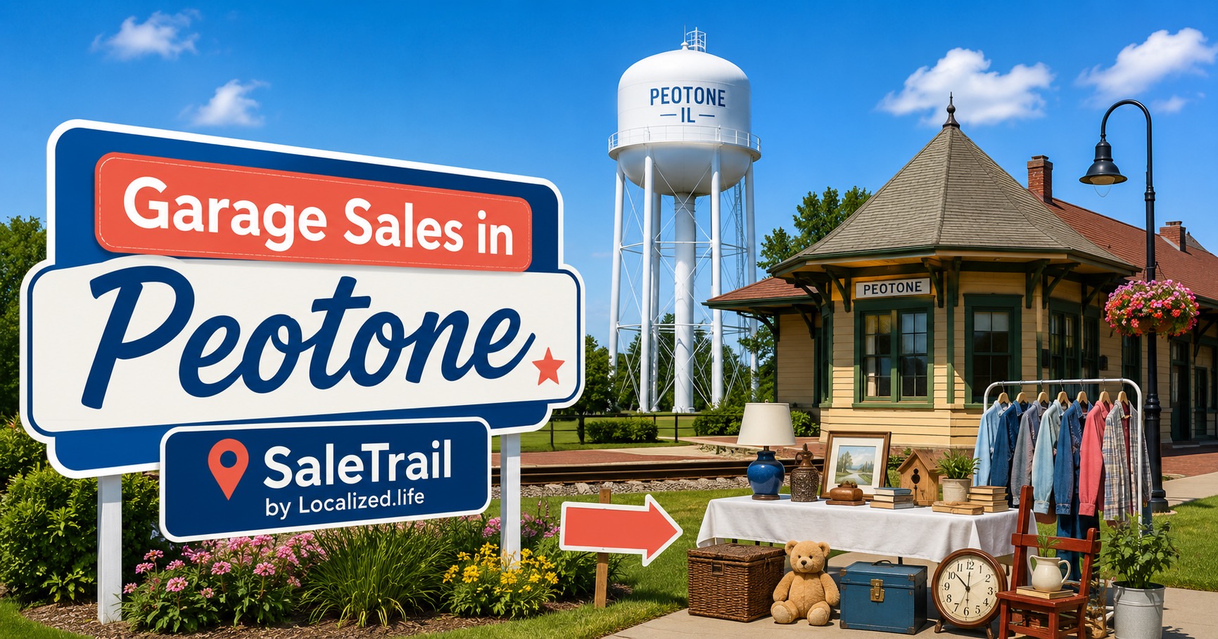 852 Oriole Drive in Peotone, IL - Community-Wide Garage Sale preview